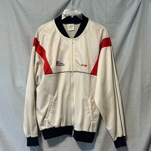 Vintage 1986 Adidas US Olympic Festival Track Jacket Men’s XL Red White Blue
